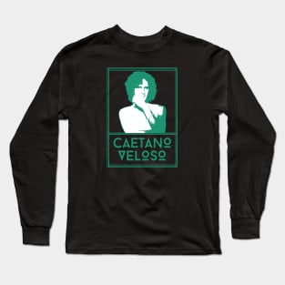 Caetano veloso\\retro fan artwork Long Sleeve T-Shirt